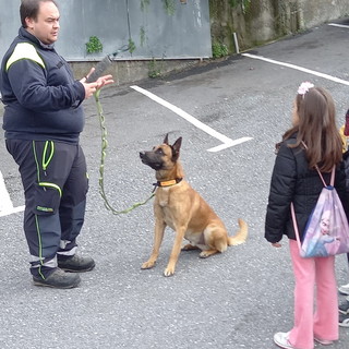 I bambini della Scuola Primaria di Civezza incontrano la Protezione Civile