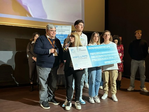 La premiazione del Polo Tecnologico Imperiese