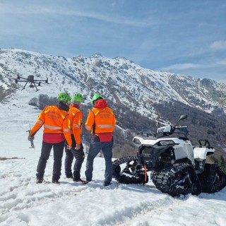 Il Soccorso Alpino mette in campo anche i droni: saranno utili per le ricerche dei dispersi (Foto e Video)