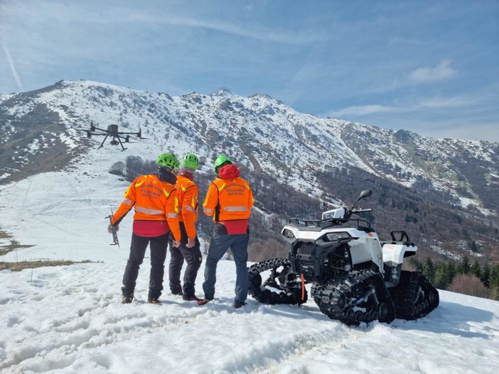 Il Soccorso Alpino mette in campo anche i droni: saranno utili per le ricerche dei dispersi (Foto e Video)