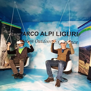 Il Parco delle Alpi Liguri a Olioliva con uno spazio istituzionale e un’esperienza in realtà virtuale per i visitatori