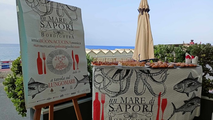 Manifestazione 'Un Mare di Sapori' a Bordighera