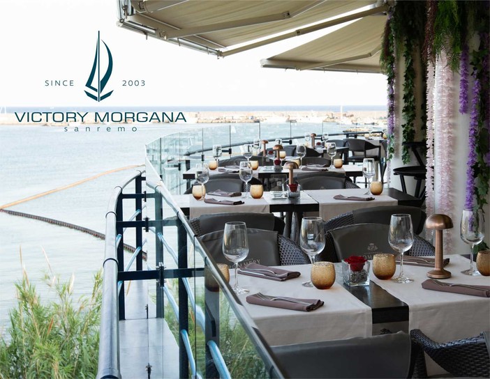 Victory Morgana: un ambiente esclusivo con terrazze vista mare aperto tutti i giorni