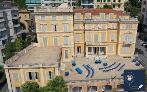 La sede distaccata del liceo 'Cassini' a Villa Magnolie