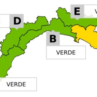 Maltempo, giovedì allerta gialla per temporali sul Levante