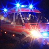 Diano Marina, frontale auto-moto: grave motociclista. In codice rosso al Santa Corona