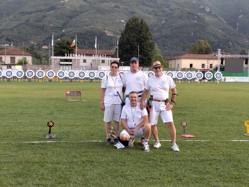 Gli arcieri di San Bartolomeo ai campionati italiani di tiro alla targa