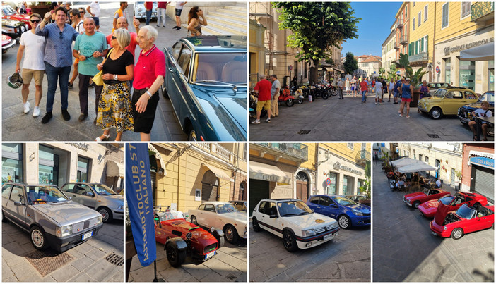 La manifestazione automobilistica non competitiva “Imperia – Colle di Nava” (foto e video)