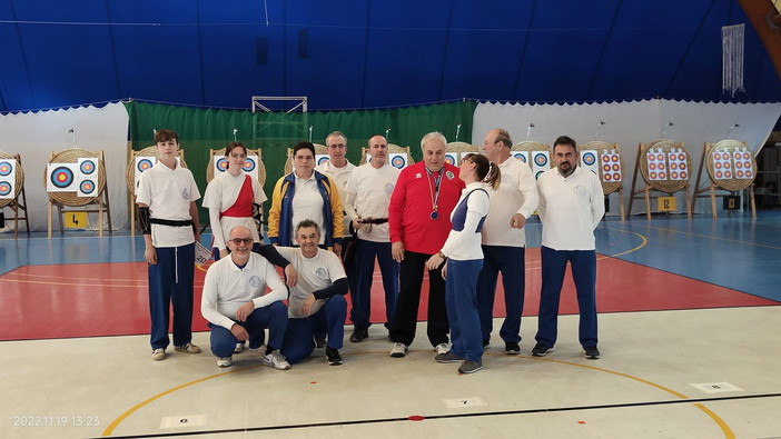 Ottimi risultati degli arcieri gialloblù di San Bartolomeo al Trofeo Città di Ventimiglia