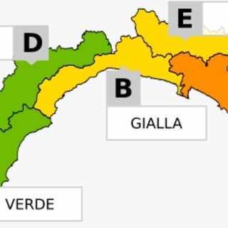 Arpal Liguria, allerta arancione a Levante e gialla sul centro della Regione