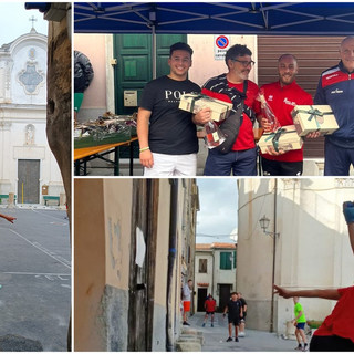 Torneo alla baletta di Pontedassio e Bestagno, vince Pieve di Teco (foto)