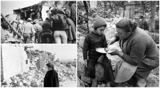 4 DICEMBRE 1980. Novanta bambini terremotati dell'Irpinia accolti nelle colonie di Nava e Taggia