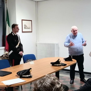 Pornassio: incontro dei carabinieri con la popolazione su come prevenire le truffe agli anziani' (foto)