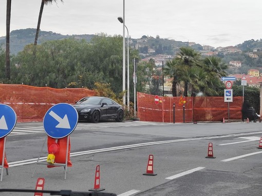 Traffico e lavori sull'Argine a Imperia: il Partito Democratico &quot;Una breve pioggia ha mandato tutto in tilt&quot;