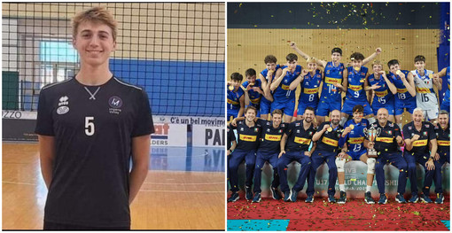 Pallavolo, l'imperiese  Pietro Carrera campione del mondo Under 17 a Sofia