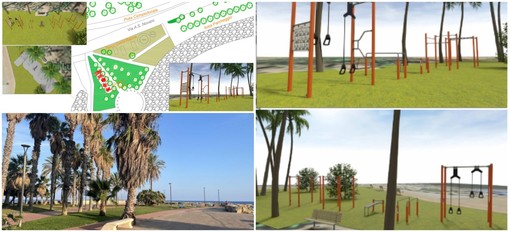 Imperia, approvato il progetto per un'area fitness nei Giardini Luciano Berio