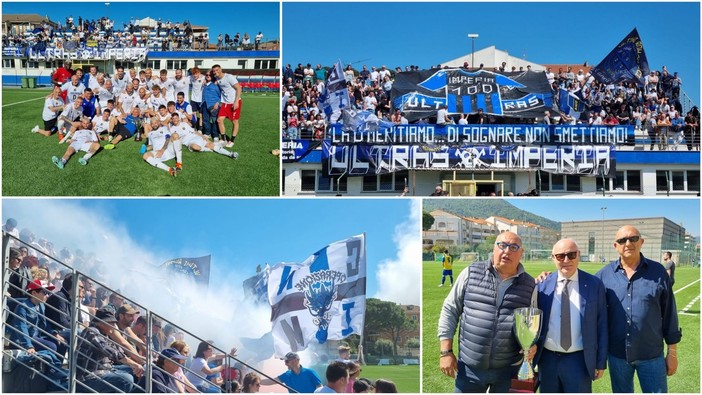 L'Imperia promossa in serie D, la consegna della Coppa (Foto e video)