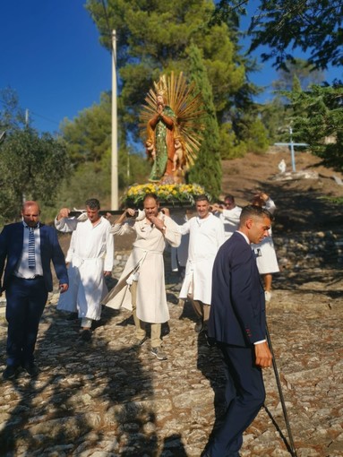 Festa della Natività di Maria nel Santuario Nostra Signora dell’Oliveto a Chiusavecchia (foto)