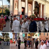 Imperia, le celebrazioni per San Maurizio con la tradizionale processione (foto e video)