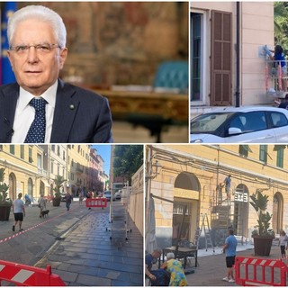 Arriva Sergio Mattarella, a Imperia tutto tirato a lucido