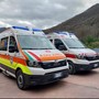 Due nuove ambulanze per garantire i soccorsi nell'entroterra