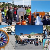 Imperia, in calata Anselmi un evento dedicato alla sicurezza stradale per i ragazzi delle medie (foto e video)