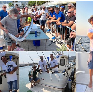 A Diano Marina la gara organizzata dal Gruppo pesca sportiva e il “Memorial Danilo e Maurizio Martino” (foto)