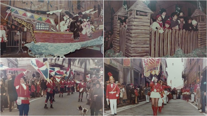 Carnevale al Parasio, maschere e ricordi: un tuffo nelle foto di una volta