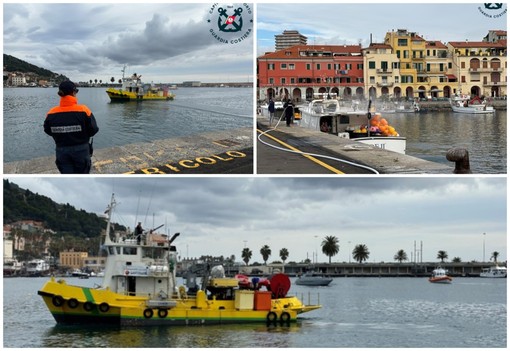 Imperia, in Banchina Aicardi le esercitazioni della Capitaneria di porto