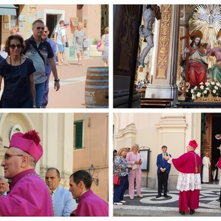 Festa di San Giovanni Battista, patrono di Oneglia: Messa presieduta dal vescovo Borghetti (foto)