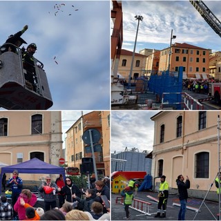 Imperia, Befana in pericolo la salvano i vigili del fuoco (foto e video)