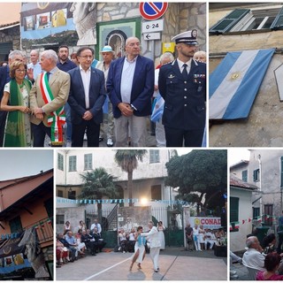 Notte bianca a Costa d'Oneglia, il borgo festeggia la bandiera argentina (foto)