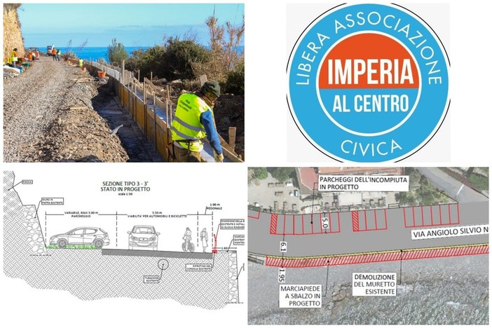 Pista ciclabile, 'Imperia al centro' vuole fare chiarezza: &quot;Troppe criticità, il Comune riveda il progetto&quot; (foto)