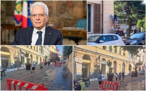 Arriva Sergio Mattarella, a Imperia tutto tirato a lucido