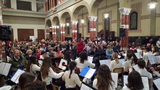 Imperia, alla chiesa di Cristo Re il concerto di Natale della scuola Sauro