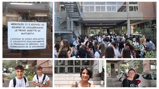 Maturità, i temi preferiti degli studenti di Imperia (foto e video)