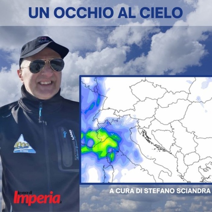 Un occhio al cielo. Le previsioni meteo a cura di Stefano Sciandra (aggiornamento delle 18,30)