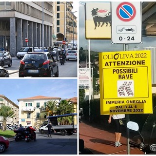 &quot;Attenzione possibili rave&quot;: cartello fake scatena l'ironia sui social alla vigilia di Olioliva che 'paralizza' Oneglia e dintorni (foto)