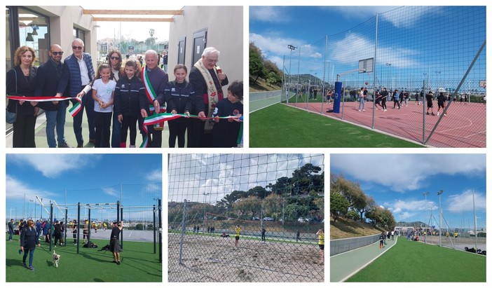 Imperia, inaugurato il nuovo Polo dello Sport in zona San Lazzaro (foto e video)