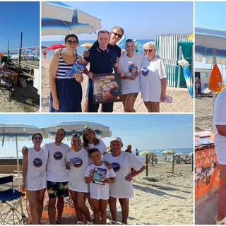 &quot;Il mare è la loro casa&quot;, la campagna della Lega antivivisezione fa tappa a San Lorenzo al Mare (foto)