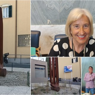 Imperia Rinasce: &quot;Dopo la nostra segnalazione ripulita l'aiuola della statua 'Equilibri'&quot;