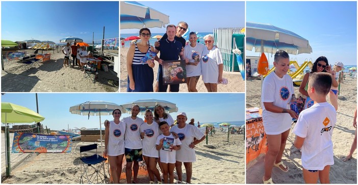 &quot;Il mare è la loro casa&quot;, la campagna della Lega antivivisezione fa tappa a San Lorenzo al Mare (foto)