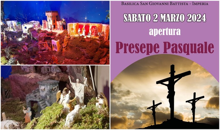 Imperia, alla Basilica di San Giovanni torna il &quot;Presepe pasquale&quot;