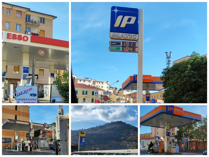 Caro carburanti, prezzi alle stelle a Imperia: gasolio sotto ai 2 euro al litro grazie ai self service (foto e video)