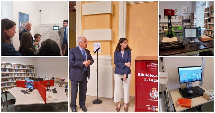 La Biblioteca Civica diventa digitale, l'assessora Roggero: &quot;Innovazioni che faciliteranno gli utenti&quot; (foto e video)