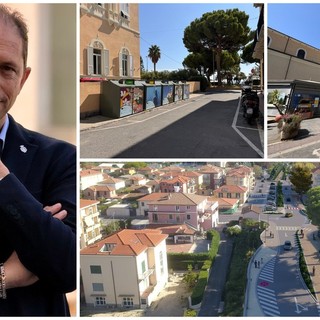 La riqualificazione urbana di Diana Marina in tre delibere di giunta: interventi in piazza Dante e in via U. Novaro e lavori complementari alla realizzazione della Ciclovia