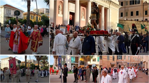 Imperia, le celebrazioni per San Maurizio con la tradizionale processione (foto e video)