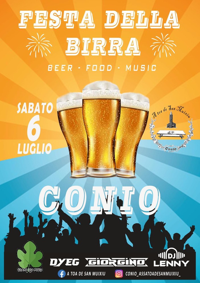 A Conio sabato 6 luglio la seconda edizione della Festa della birra