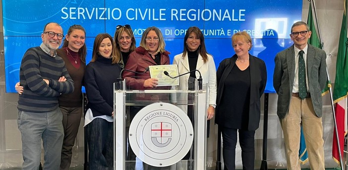 Servizio Civile Regionale, consegnati gli attestati di partecipazione per il biennio 2021/2022