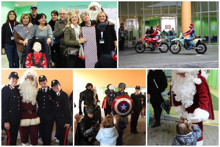 Imperia, una festa di Natale per i piccoli pazienti del Centro pediatrico di riabilitazione motoria